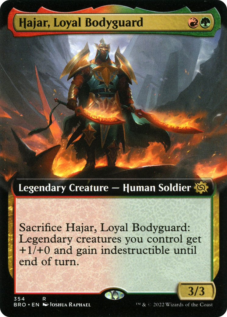 Hajar, Loyal Bodyguard (Extended Art) [BRO - 354]