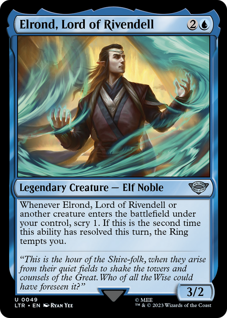 Elrond, Lord of Rivendell [LTR - 49]