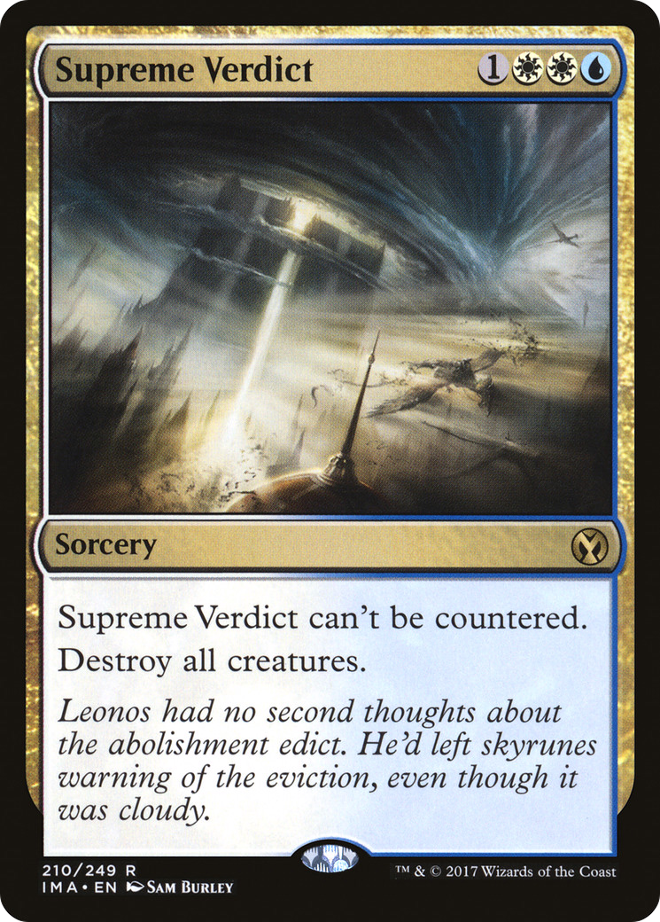 Supreme Verdict [IMA - 210]