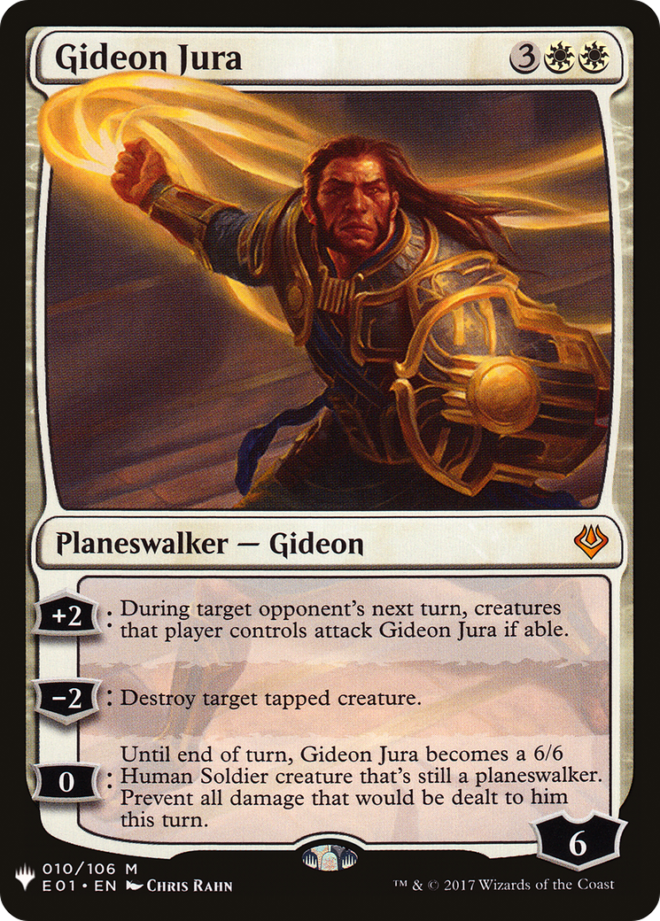 Gideon Jura (LIST-010/106) - The List