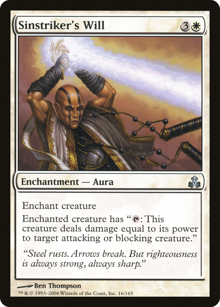 Sinstriker's Will [GPT - 16]