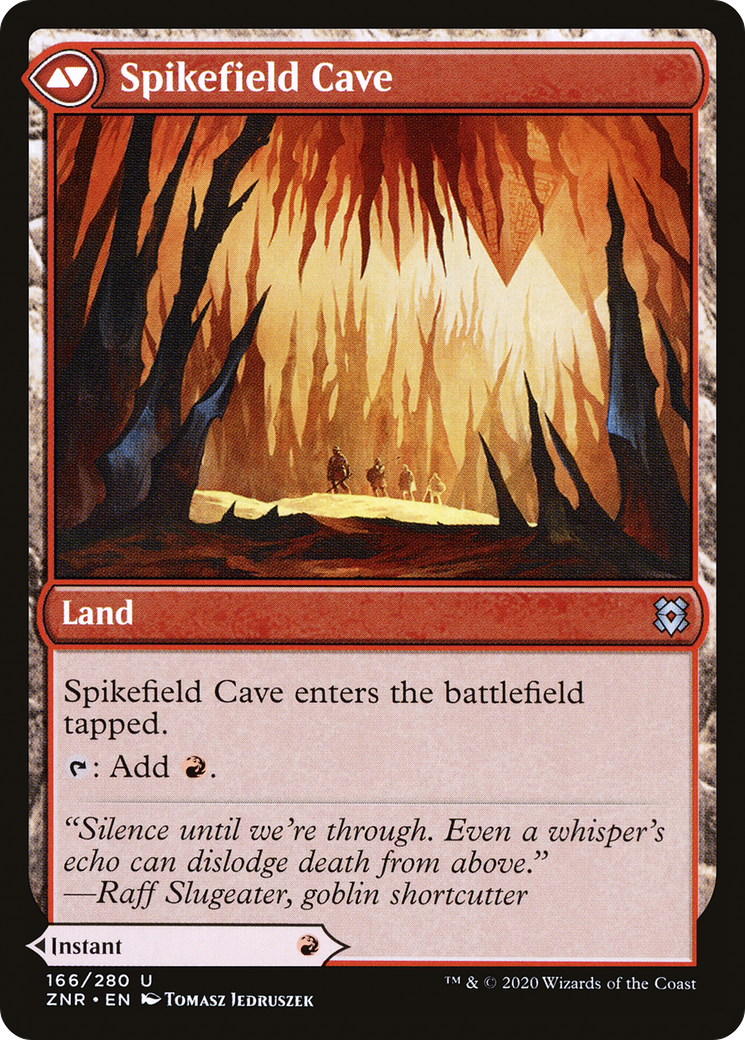 Spikefield Hazard (ZNR-166) - Zendikar Rising Foil