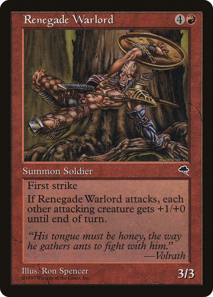 Renegade Warlord [TMP - 197]