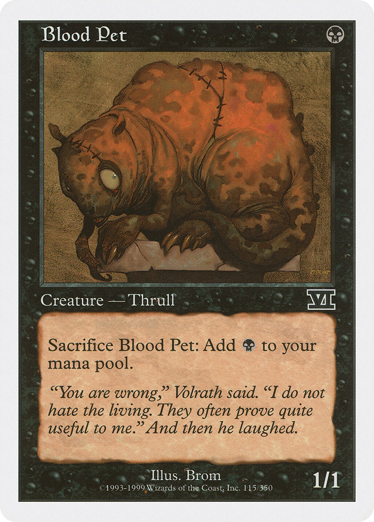 Blood Pet [6ED - 115]