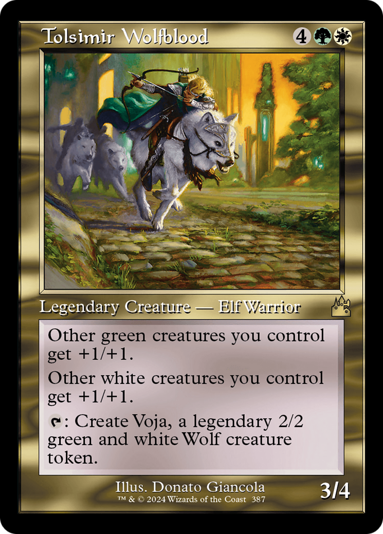 Tolsimir Wolfblood (Retro Frame) [RVR - 387]
