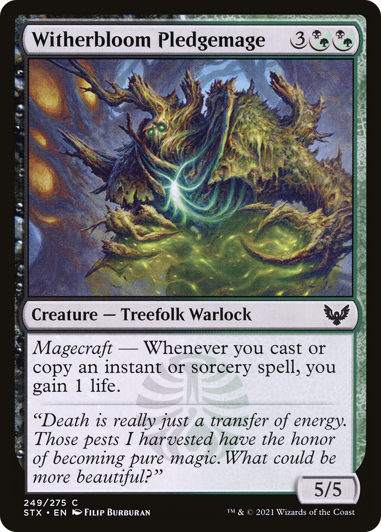 Witherbloom Pledgemage [STX - 249]