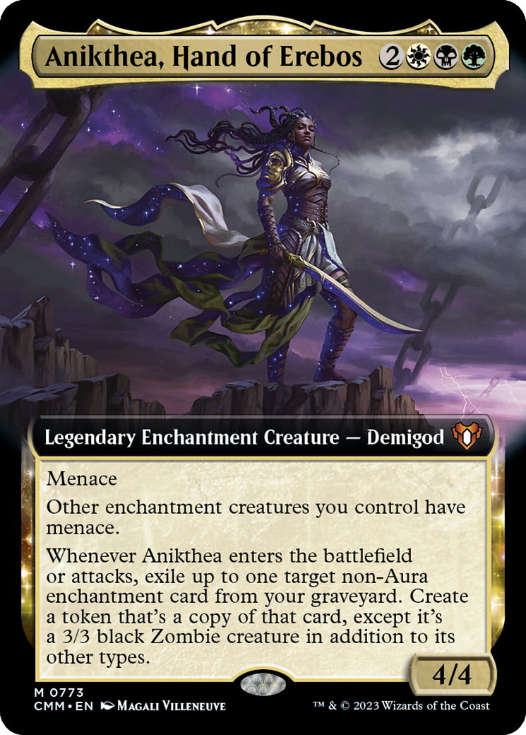 Anikthea, Hand of Erebos (Extended Art) [CMM - 773]