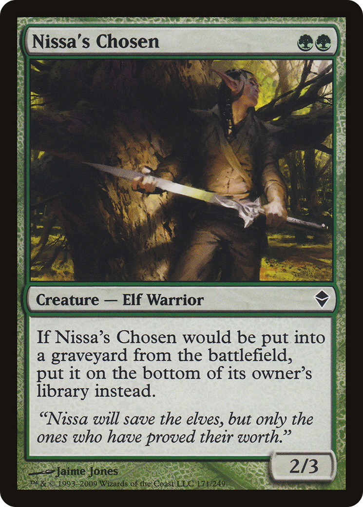 Nissa's Chosen [ZEN - 171]