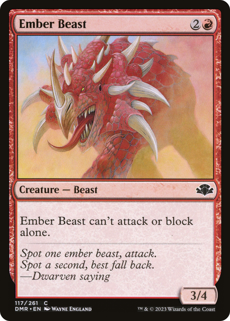 Ember Beast [DMR - 117]