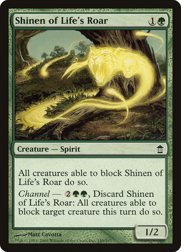 Shinen of Life's Roar (SOK-149) - Saviors of Kamigawa