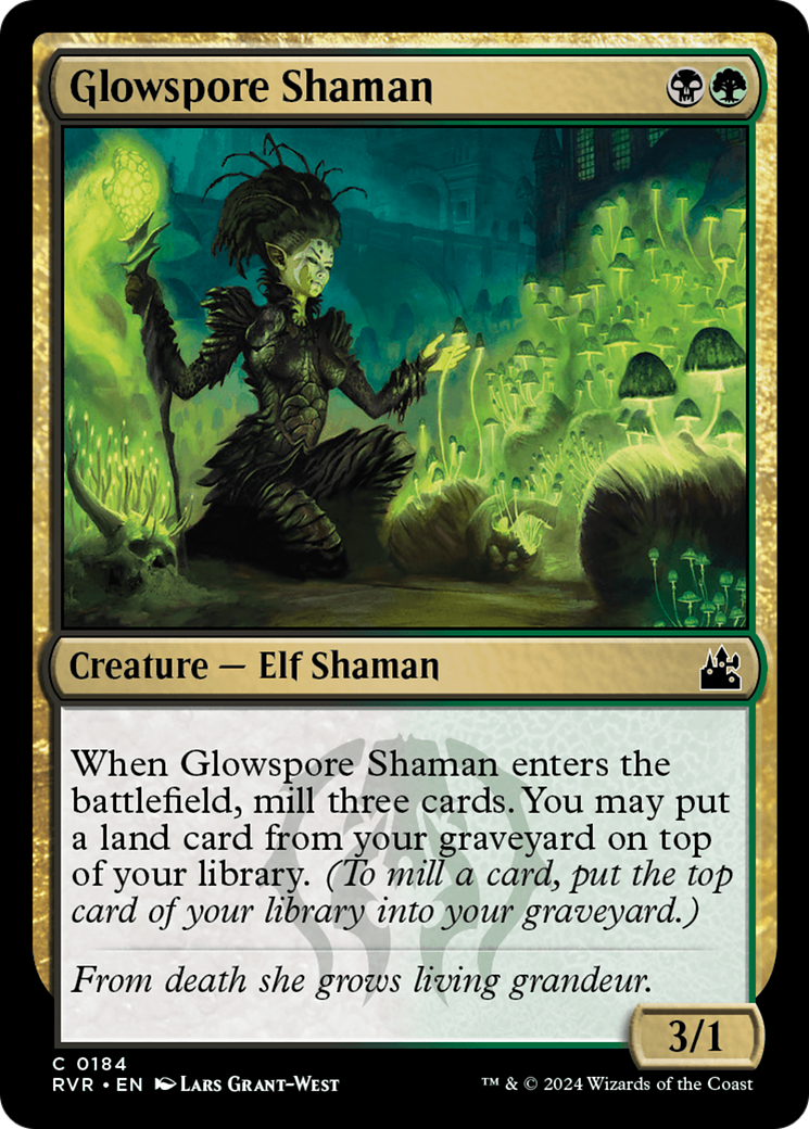 Glowspore Shaman [RVR - 184]