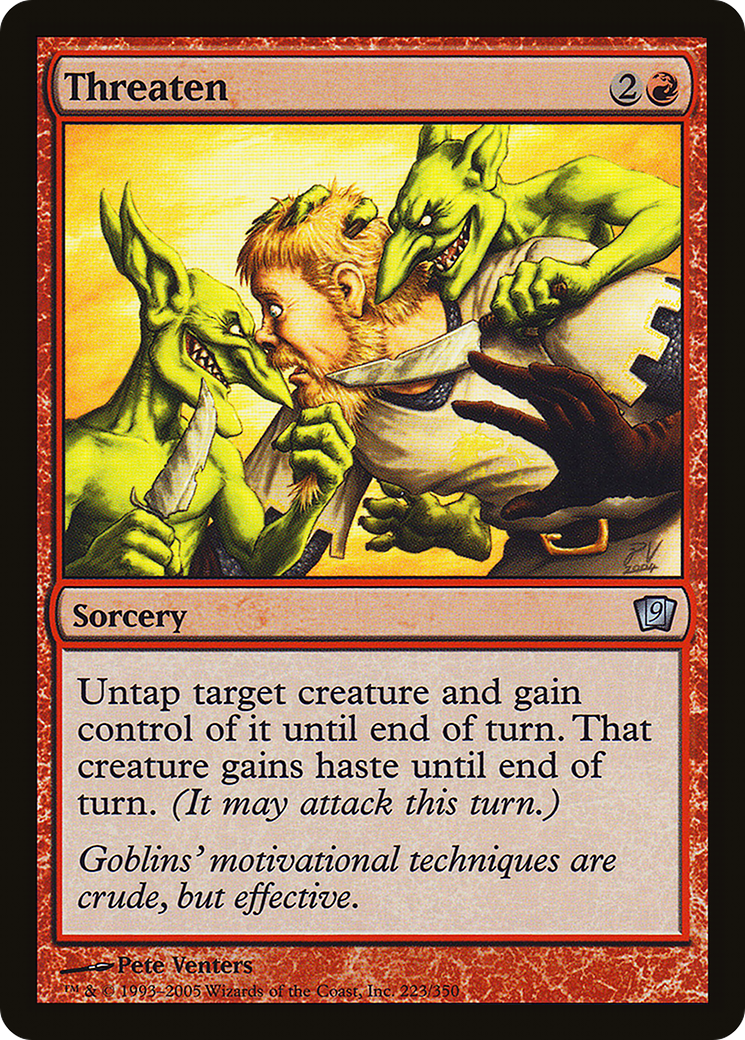 Threaten [9ED - 223]