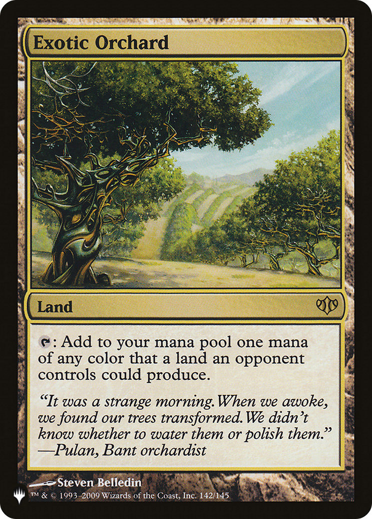 Exotic Orchard (CON) [LIST - 142]