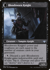 Bloodsworn Squire (VOW-097) - Innistrad: Crimson Vow: (Double Faced Transform) Foil