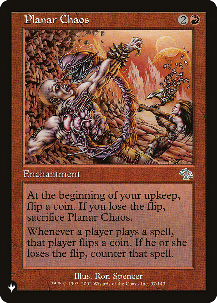 Planar Chaos [LIST - 97]