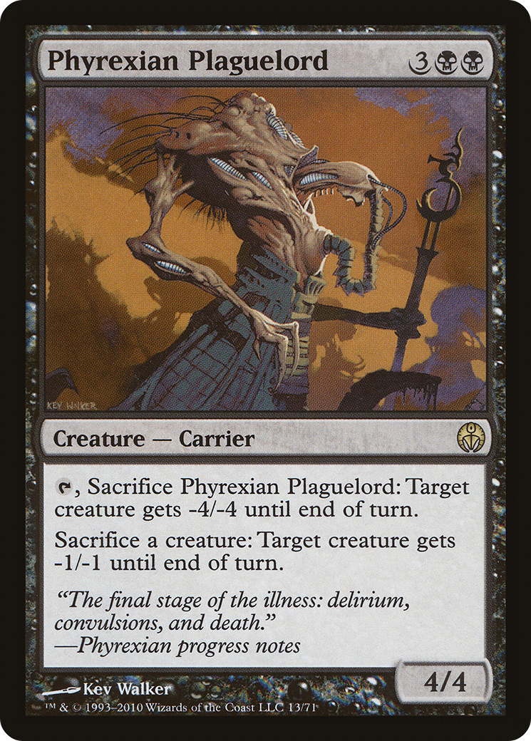 Phyrexian Plaguelord [DDE - 13]