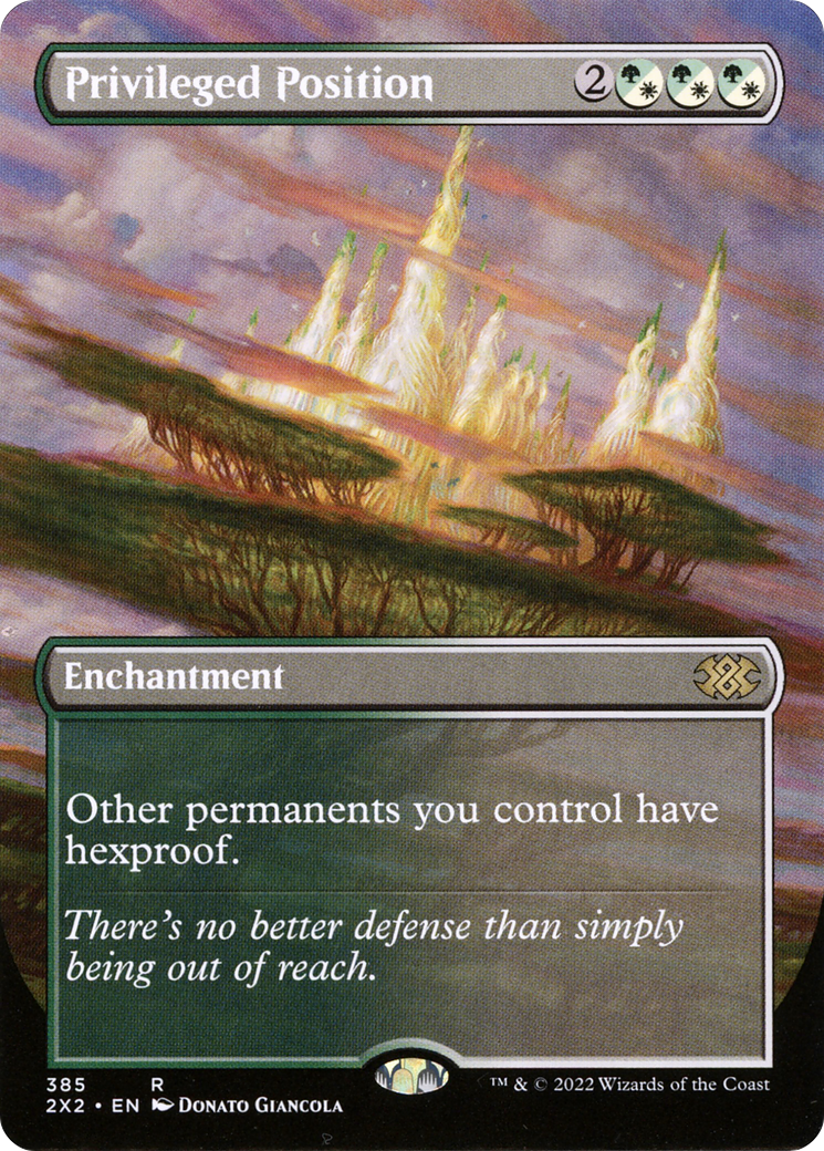 Privileged Position (Borderless) [2X2 - 385]