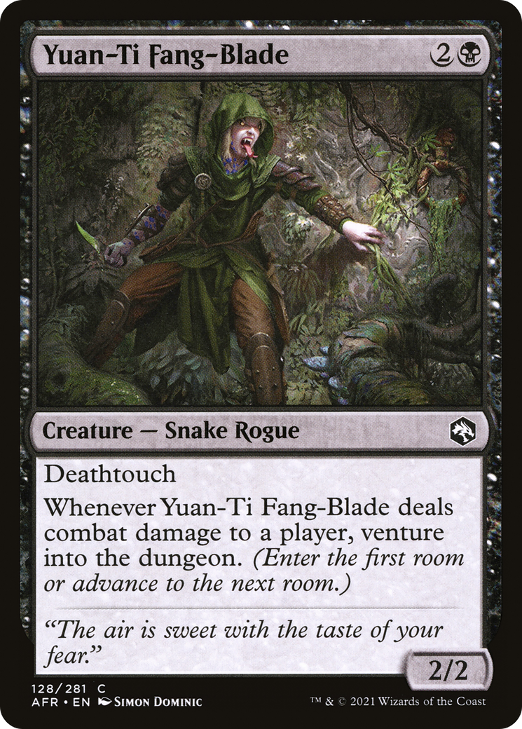 Yuan-Ti Fang-Blade [AFR - 128]