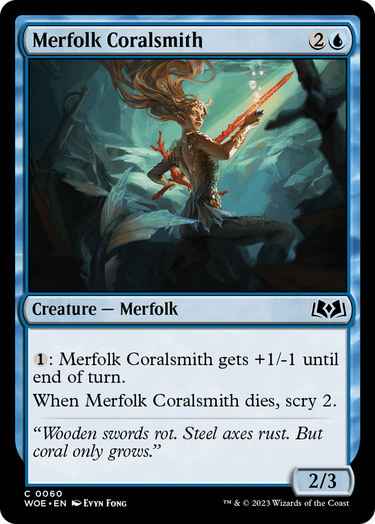 Merfolk Coralsmith [WOE - 60]
