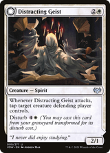 Distracting Geist (VOW-009) - Innistrad: Crimson Vow: (Double Faced Transform) Foil