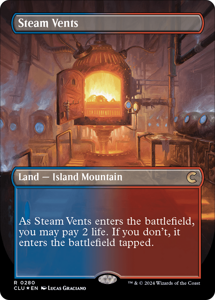 Steam Vents (Borderless) [CLU - 280]