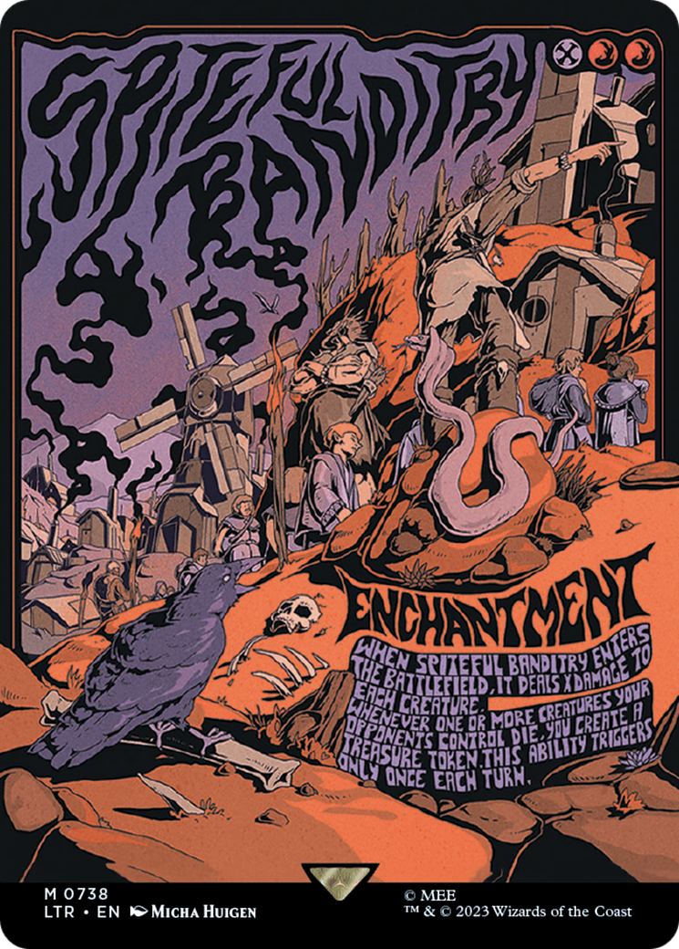 Spiteful Banditry (Borderless Poster) [LTR - 738]