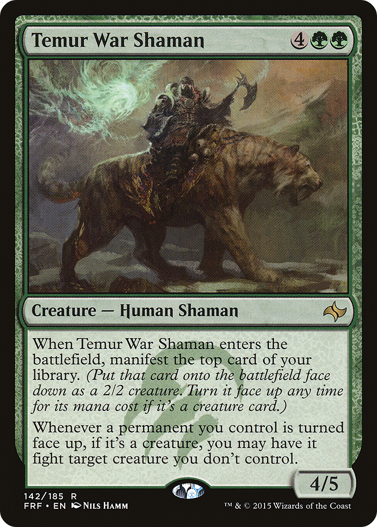 Temur War Shaman [FRF - 142]