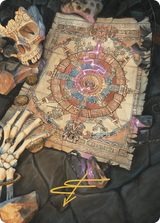 Map // Map (ALCI-068) - The Lost Caverns of Ixalan Art Series (Borderless) Foil