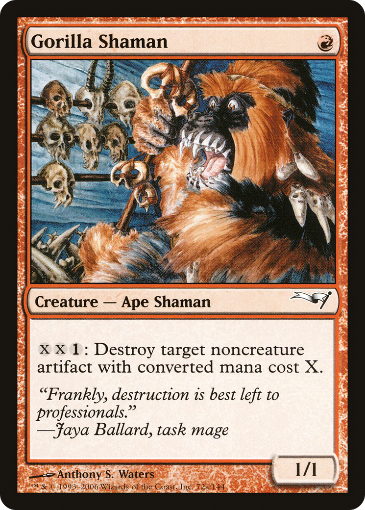 Gorilla Shaman [CTD - 72a]
