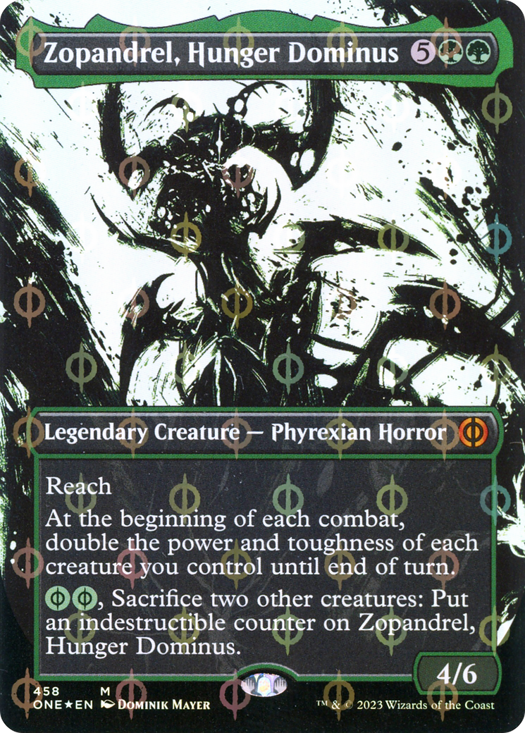Zopandrel, Hunger Dominus (Showcase) (Step-and-Compleat Foil) [ONE - 458]