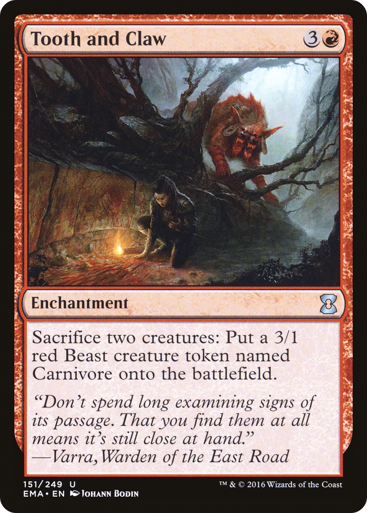 Tooth and Claw [EMA - 151]
