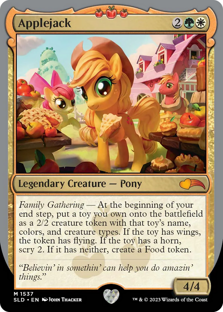 Applejack (SLD-1537) - Secret Lair Drop
