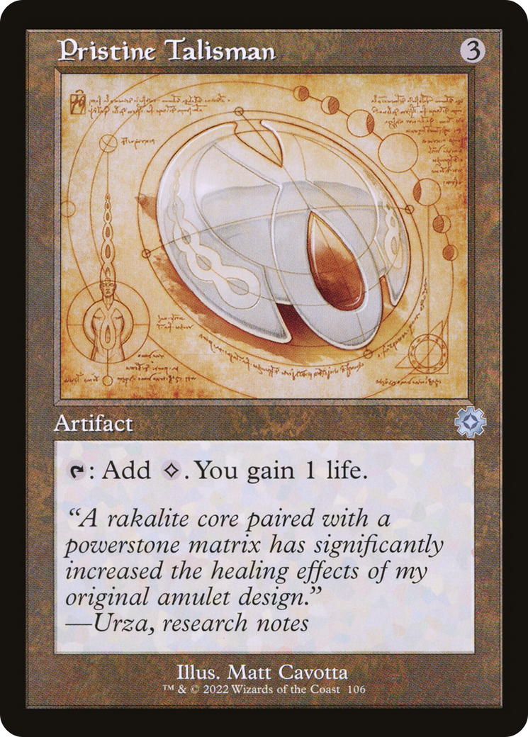 Pristine Talisman (Schematic) [BRR - 106]