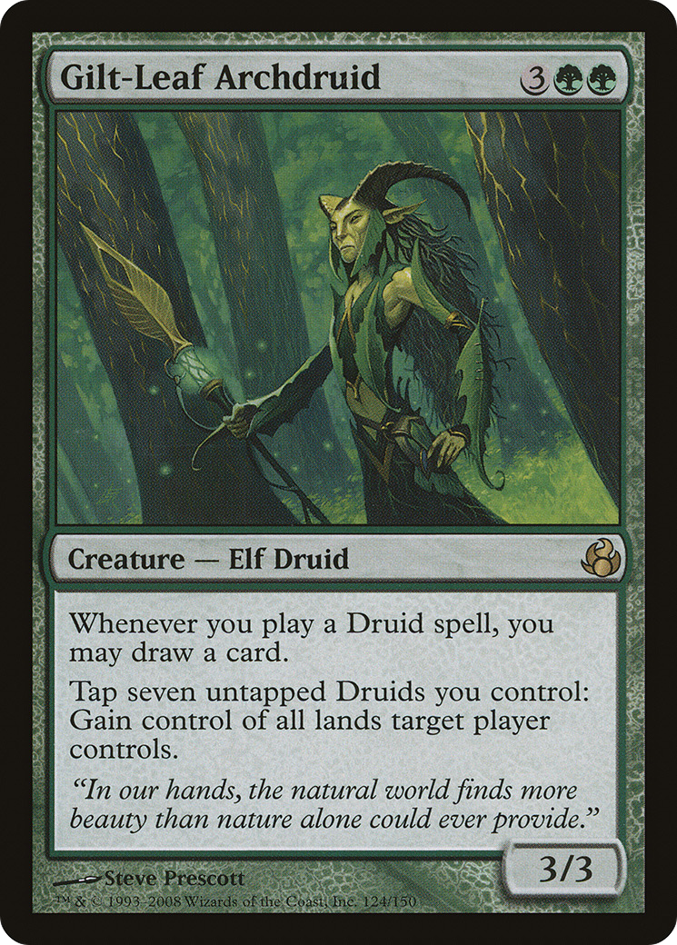 Gilt-Leaf Archdruid [MOR - 124]