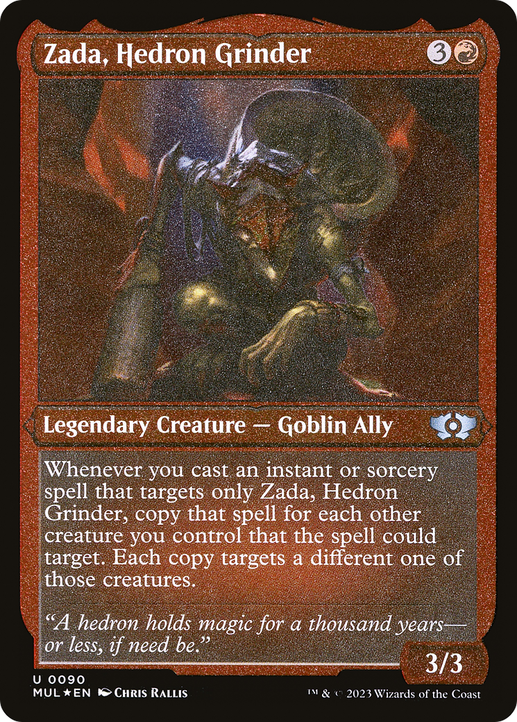 Zada, Hedron Grinder (Foil Etched) [MUL - 90]