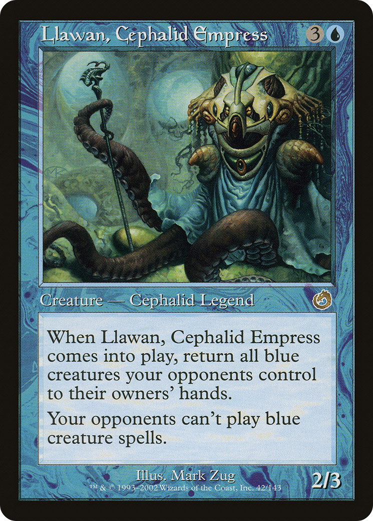 Llawan, Cephalid Empress [TOR - 42]