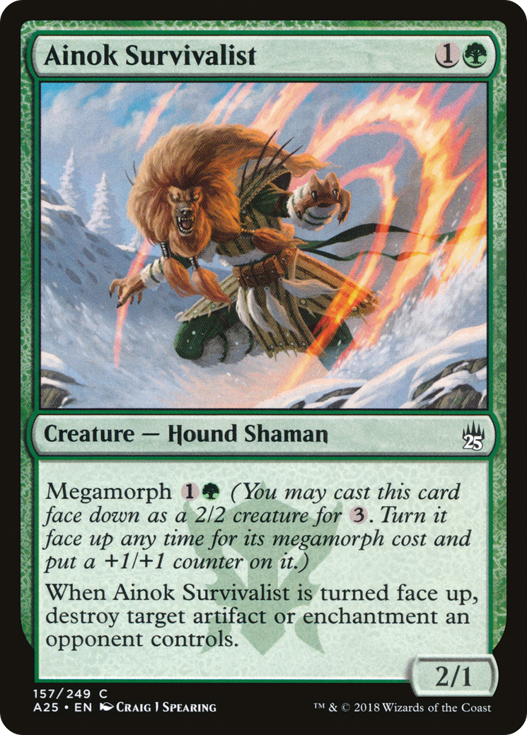 Ainok Survivalist [A25 - 157]