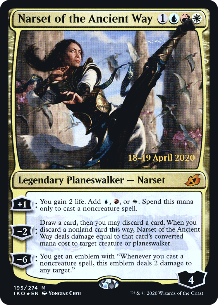 Narset of the Ancient Way [PRE - 195]