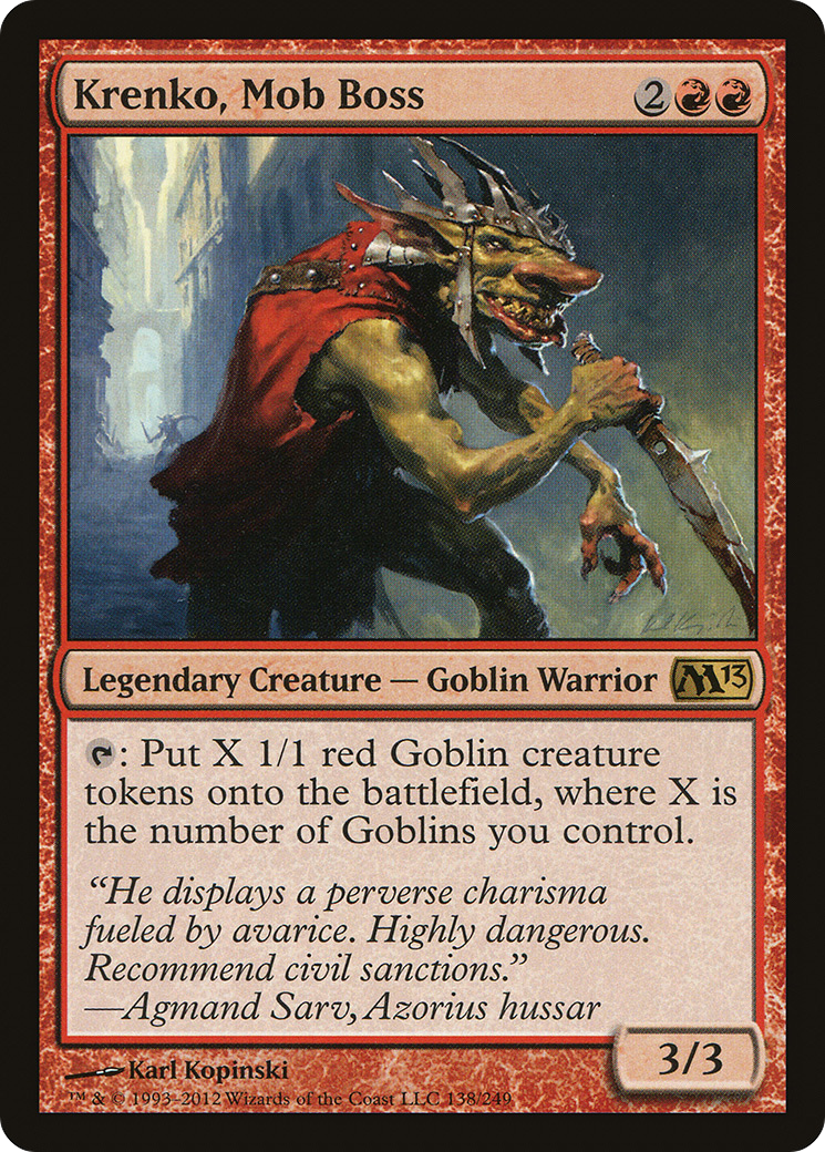 Krenko, Mob Boss [M13 - 138]