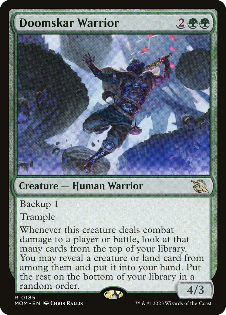 Doomskar Warrior [MOM - 185]