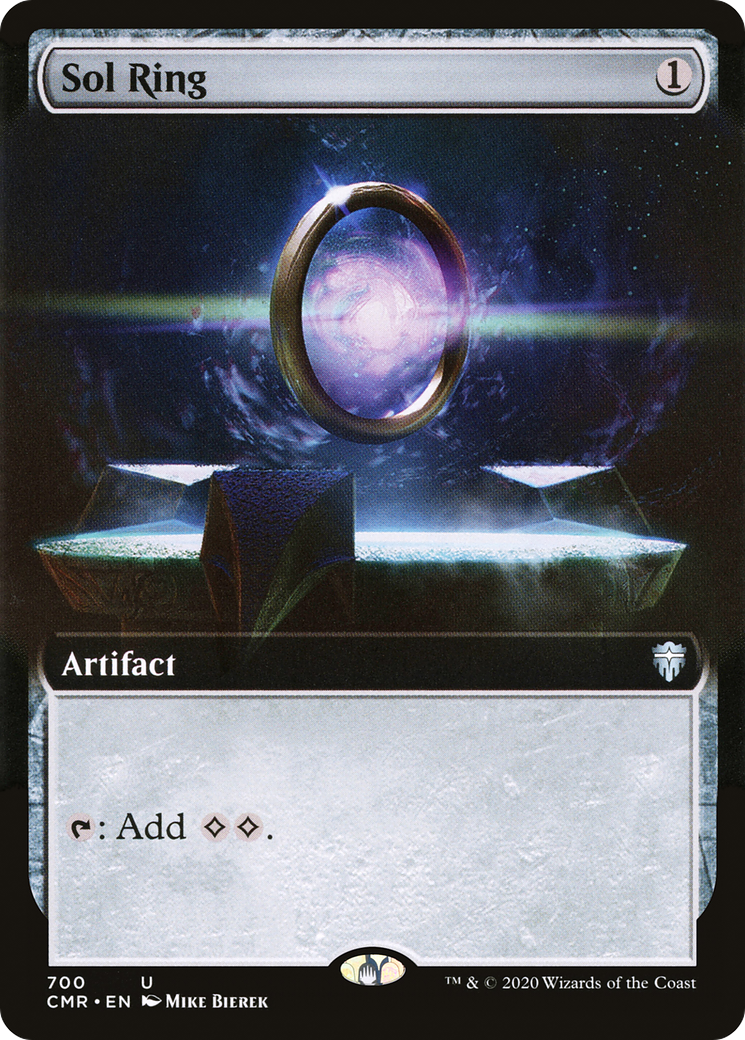 Sol Ring (Extended Art) [CMR - 700]