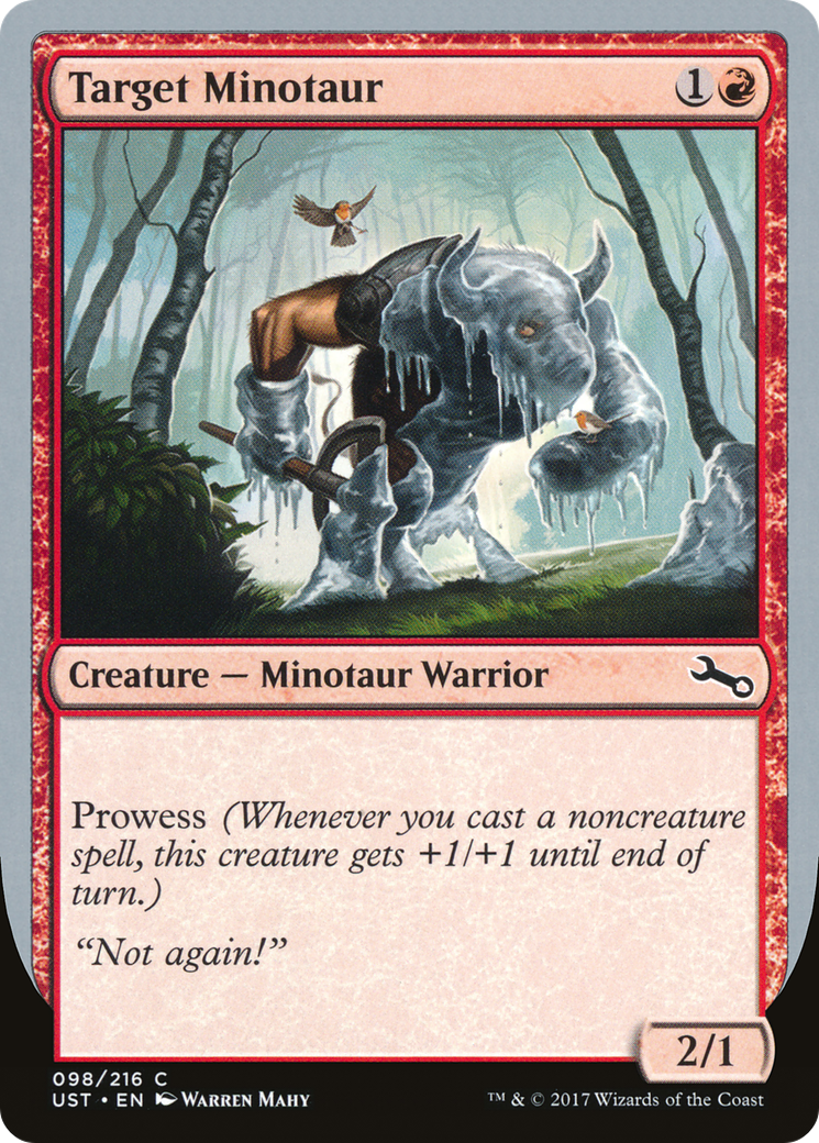 Target Minotaur (A) (UST-98A) - Unstable Foil