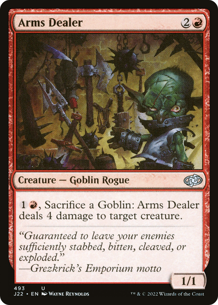 Arms Dealer [J22 - 493]
