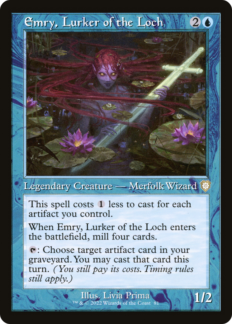 Emry, Lurker of the Loch (Retro Frame) [BRC - 81]