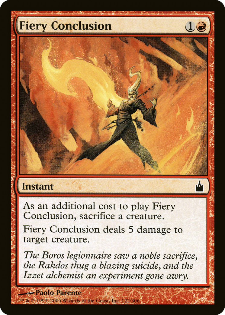 Fiery Conclusion [RAV - 122]