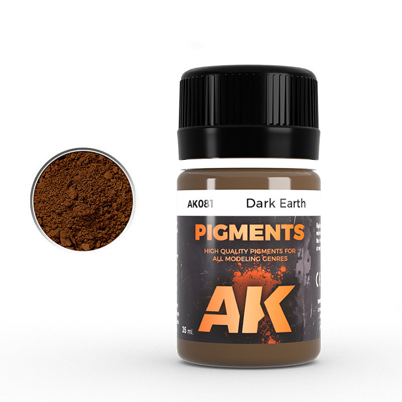 AK Interactive Dark Earth Pigment