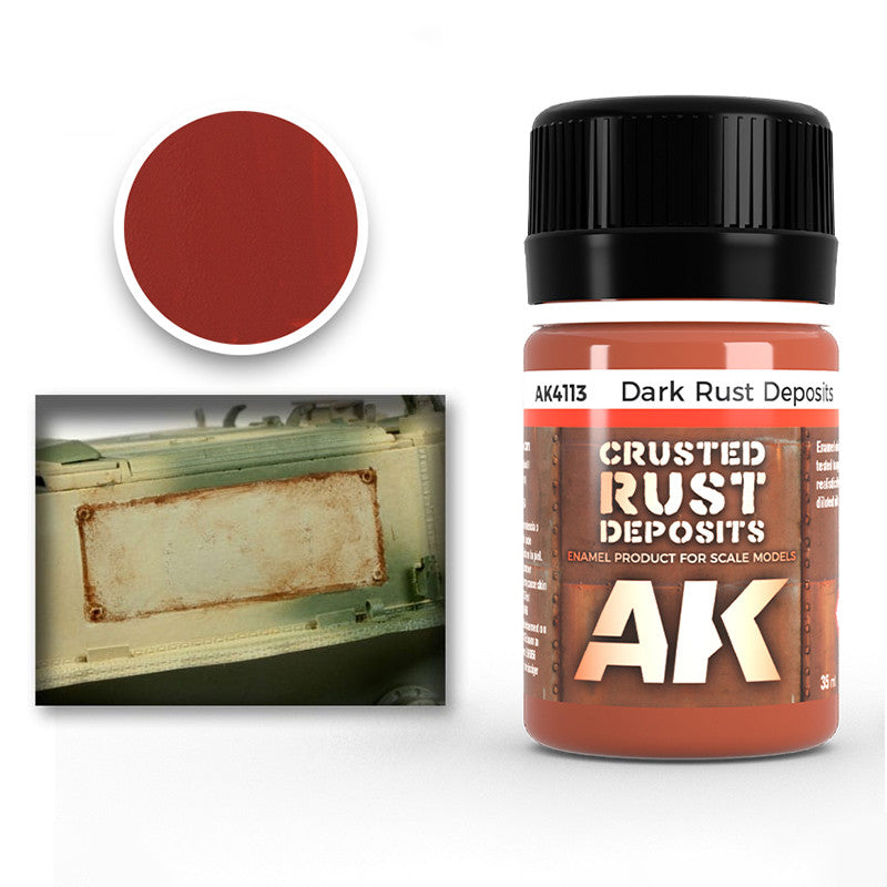 AK Interactive Dark Rust Deposit