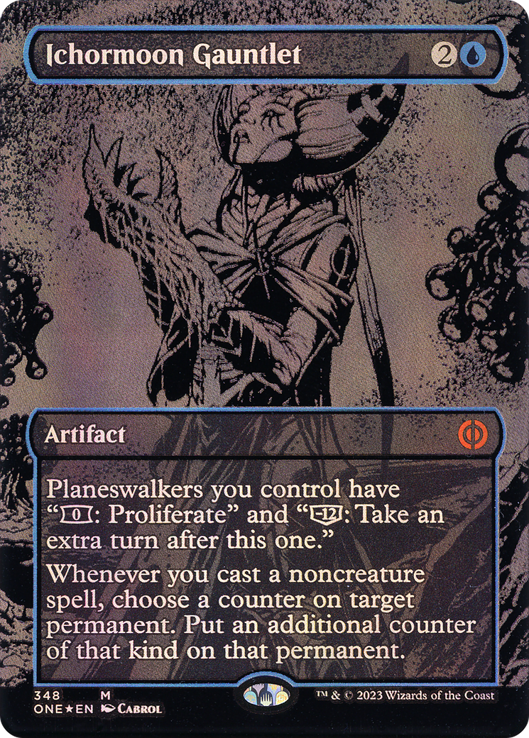 Ichormoon Gauntlet (Oil Slick Raised Foil) [ONE - 348]
