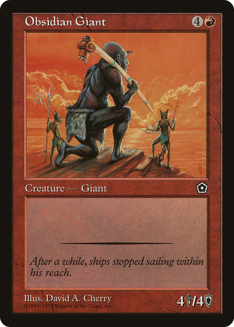Obsidian Giant [P02 - N/A]