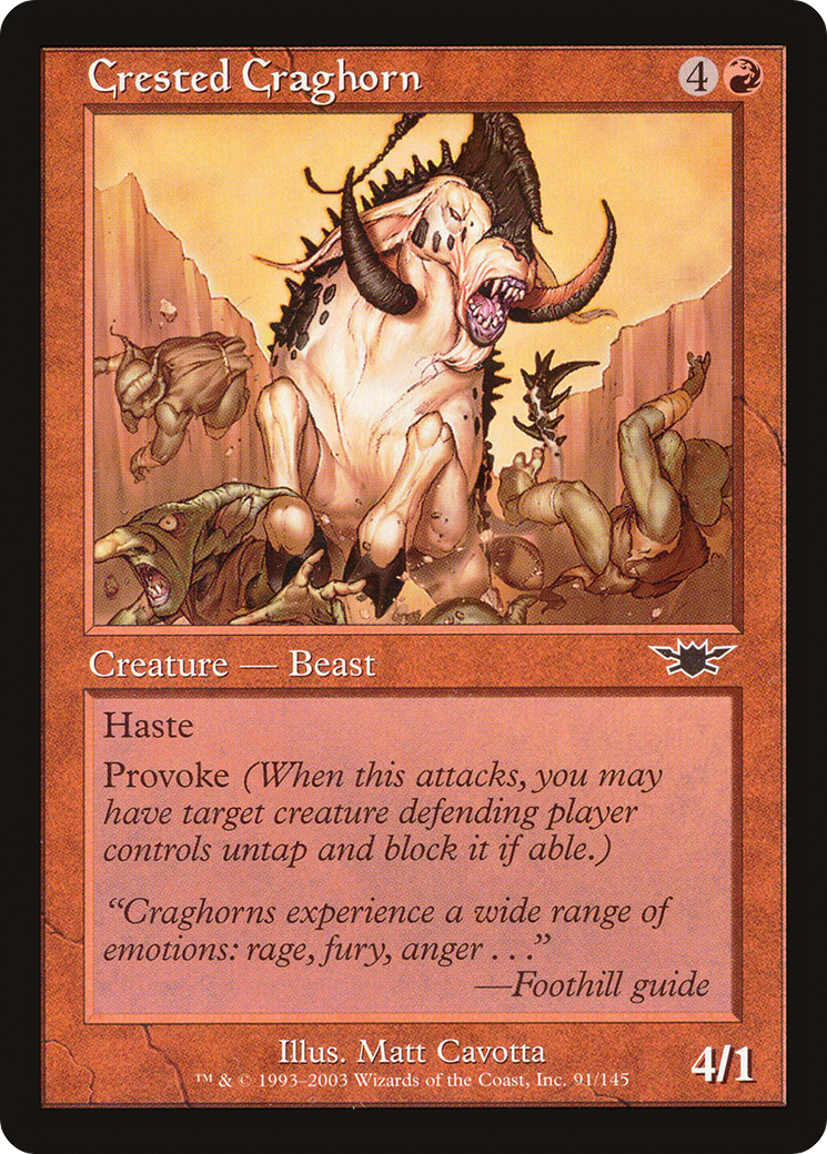 Crested Craghorn [LGN - 91]